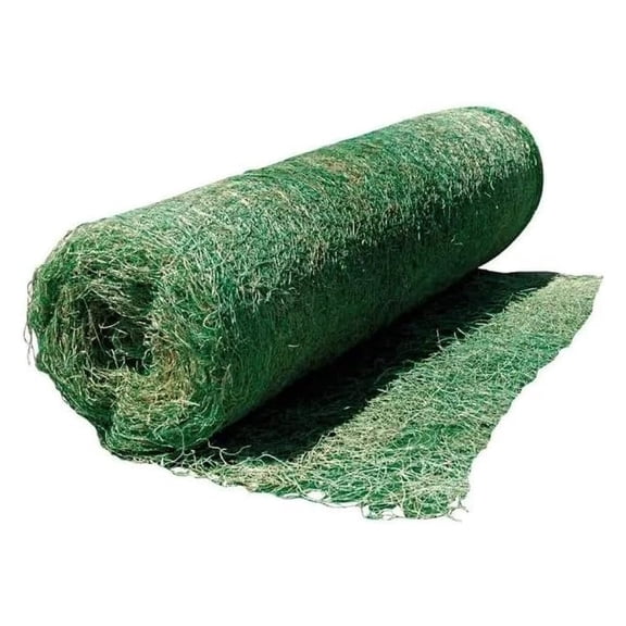 - American QuickGrass Pro - Green Erosion Control Blanket Landscape Roll, Erosion Control Blanket (4' x 112.5')