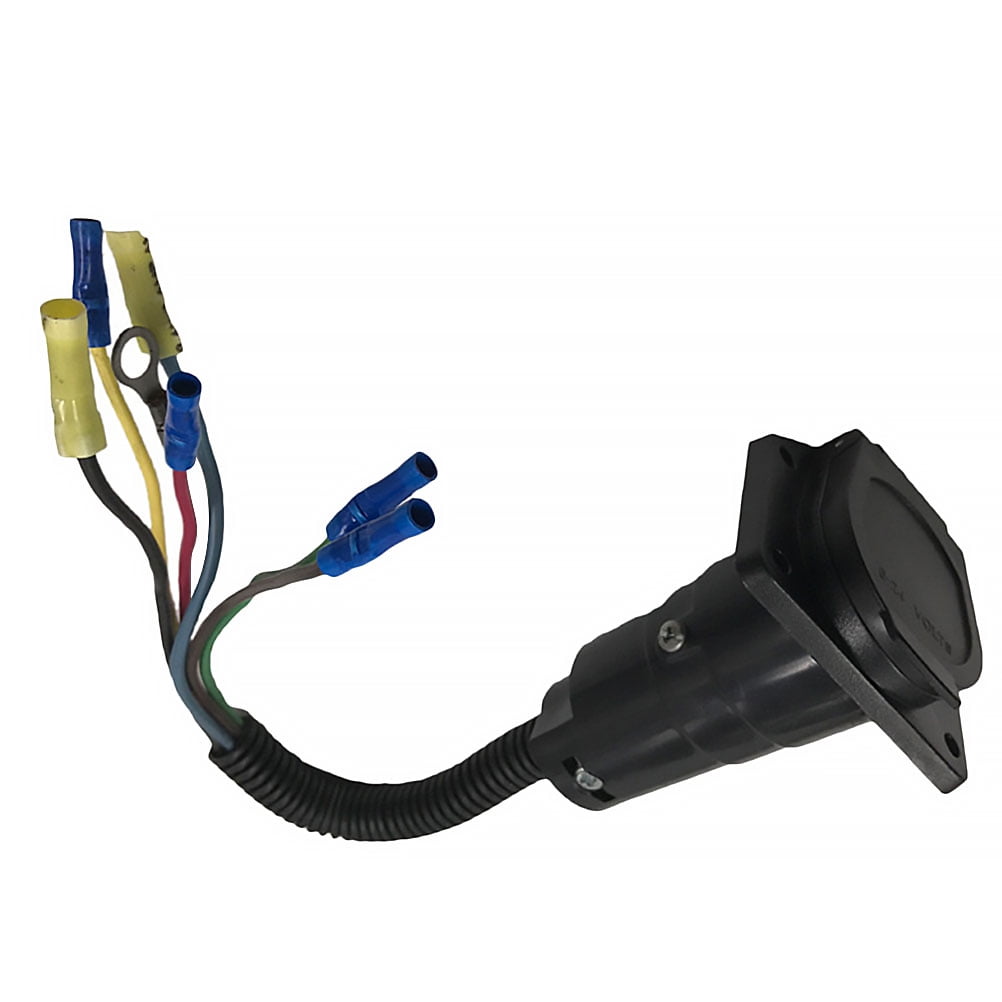American RV Car Trailer Plug 7 Pin Connector 7 Way RV Trailer Light