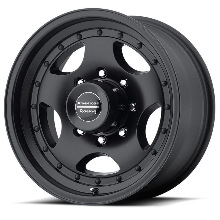 American Racing AR23, 16x8 with 8 on 170 Bolt Pattern - Satin