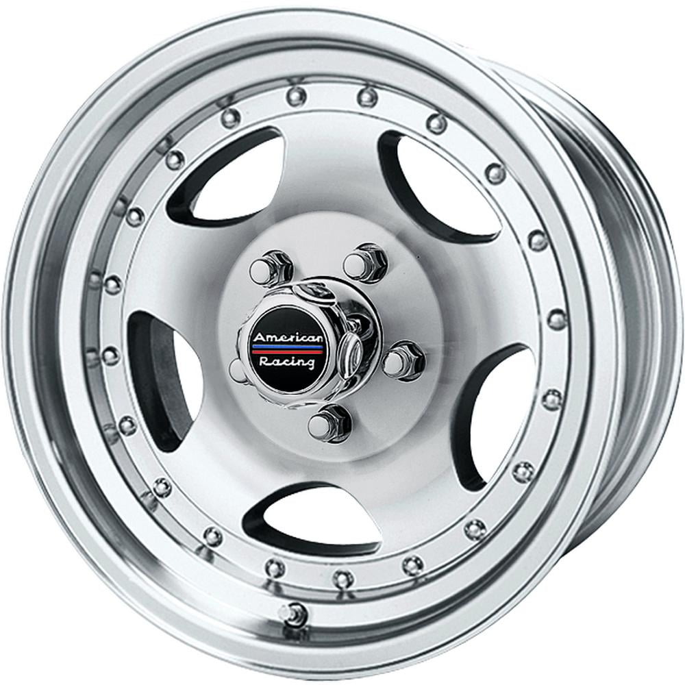 American Racing AR23 Aluminum 16" Wheel 5x5.5 16x8 Machined Clear Coat