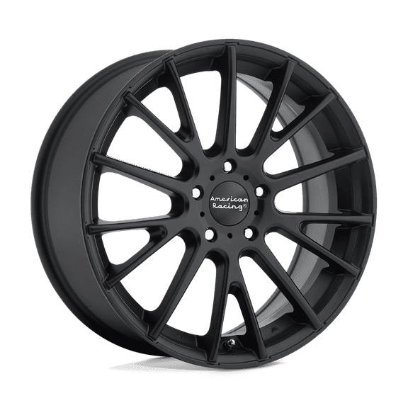 American Racing AR904 Cast Aluminum 16" Wheel 5x115 16x7 5 Lugs, Satin Black