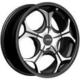 thumbnail image 1 of American Racing AR905 17x7 5x4.5"/5x120 +42mm Black/Machined Wheel Rim 17" Inch, 1 of 1