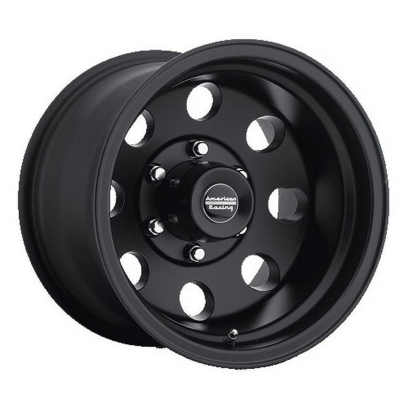 American Racing Aluminum Rim AR172 BAJA 15X8in Satin Black Finish, AR1725868B
