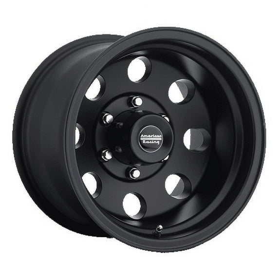 American Racing Aluminum Rim AR172 BAJA 16X8in Satin Black Finish, AR1726865B