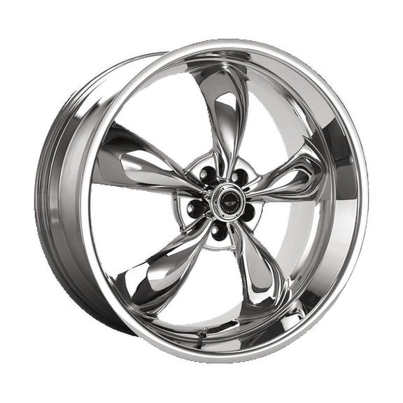 American Racing Aluminum Rim AR605 TORQ THRUST M 18X10in Chrome Finish, AR605M8166C