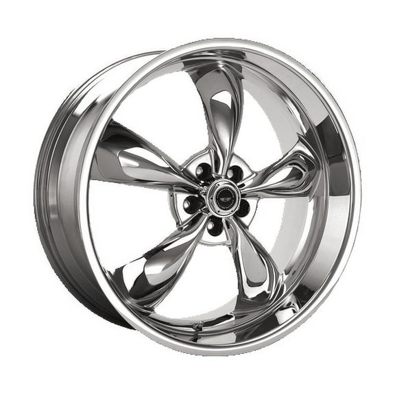 American Racing Aluminum Rim AR605 TORQ THRUST M 18X9in Chrome Finish, AR605M8912C