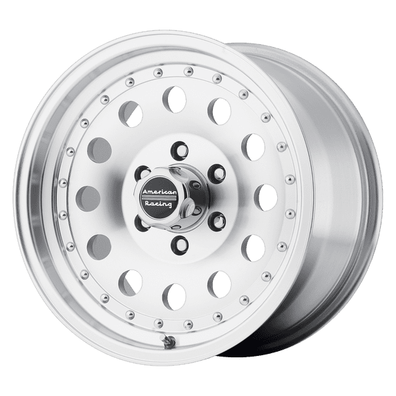 American Racing Aluminum Rim AR62 OUTLAW II 14X7in Machined Finish, AR624765