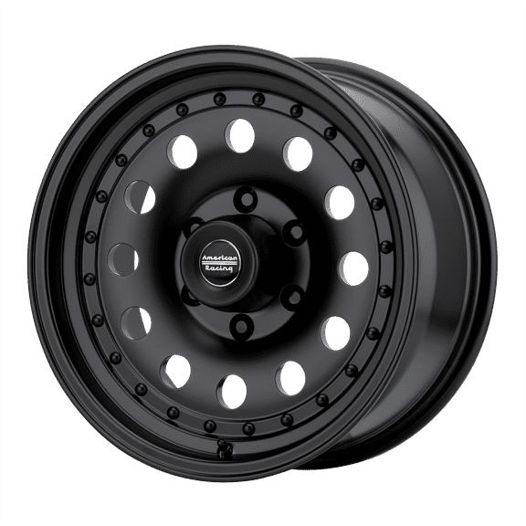 American Racing Aluminum Rim AR62 OUTLAW II 15X8in Satin Black Finish, AR625861B