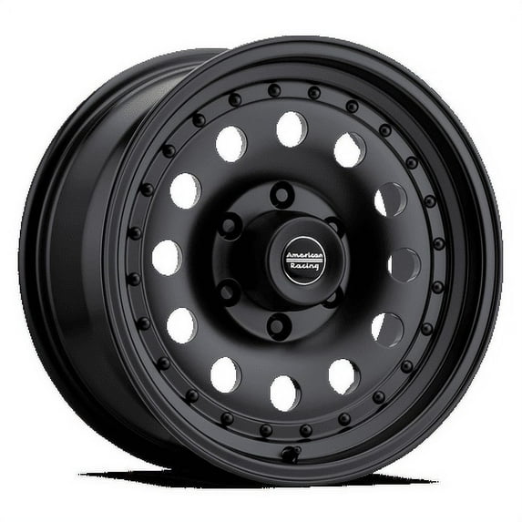 American Racing Aluminum Rim AR62 OUTLAW II 16X8in Satin Black Finish, AR626835B