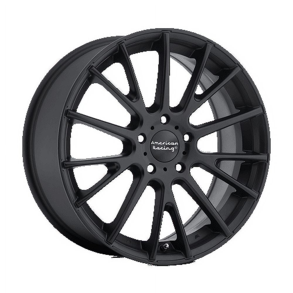 American Racing Aluminum Rim AR904 16X7in Satin Black Finish, AR90467012740