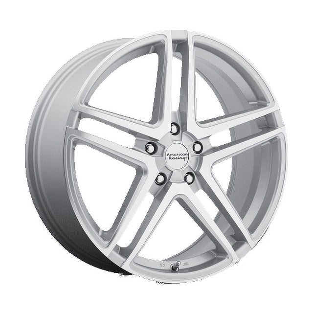American Racing Aluminum Rim AR907 17X7.5in Bright Silver Machined Face ...