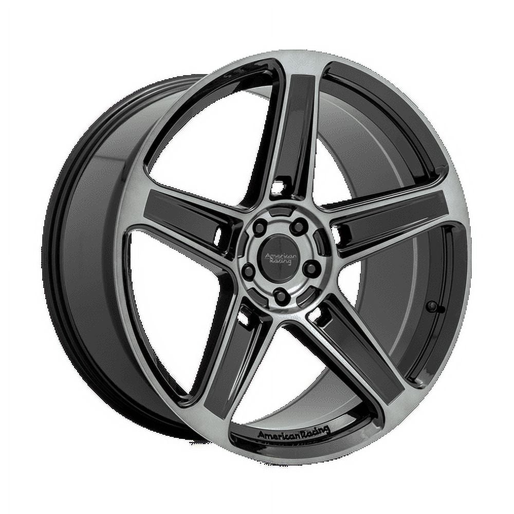 American Racing Ar936 Hellion 20X10.5 5X115 22Et 72.56Cb Gloss Black With Gray Tint Wheel