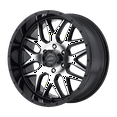thumbnail image 1 of American Racing Cast Aluminum Rim AR910 20X9 5X150 G-BLK MACH 25MM, AR91029058325, 1 of 2