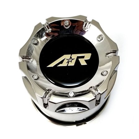 American Racing Chrome 4 1/2" Push-Thru Wheel Center Hub Cap