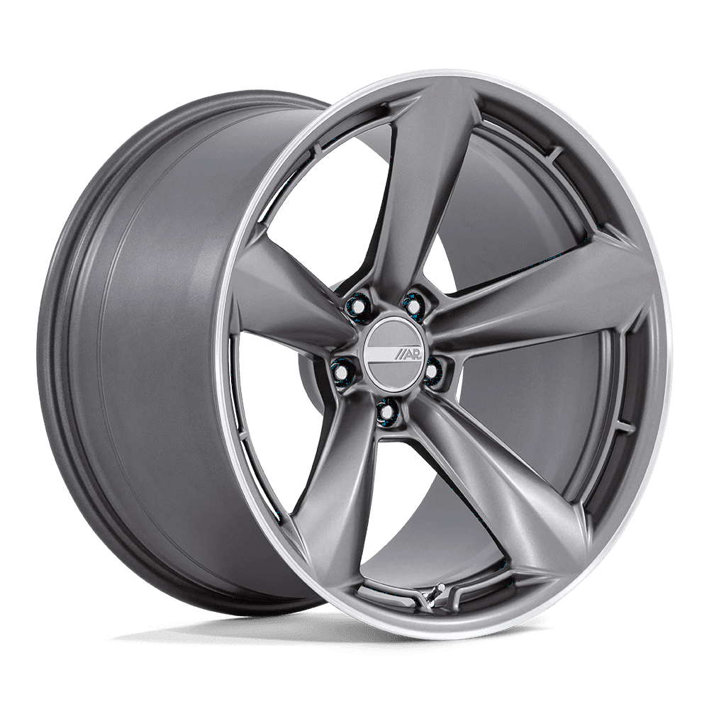 American Racing Flow Formed Aluminum Wheel AR946 20x9.5 5x115 M-ANTH MACH-LP 15mm, AR946AD20951515