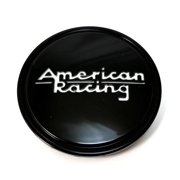 American Racing Gloss Black 3" OD Floater Wheel Center Hub Cap