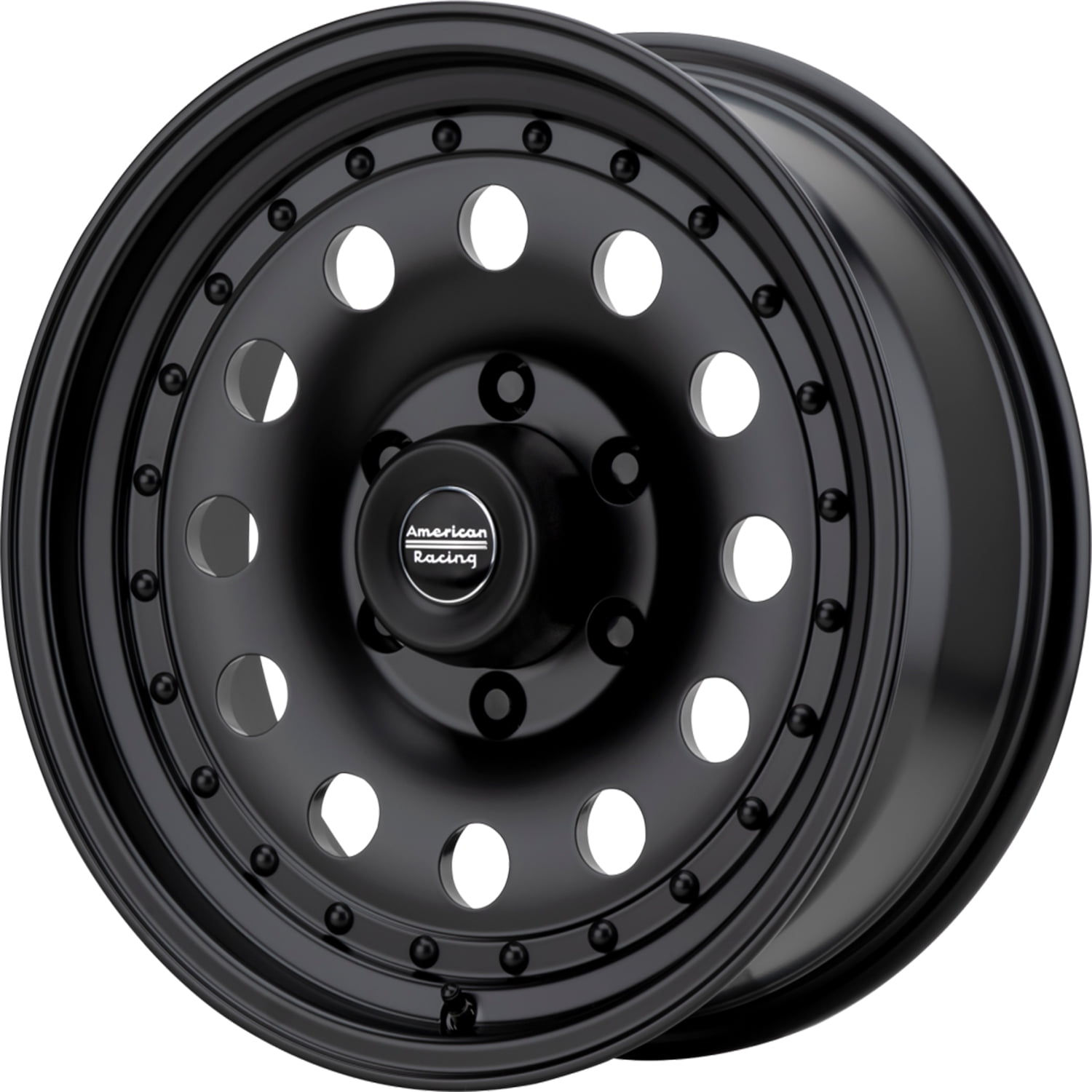 American Racing Aluminum Rim AR62 OUTLAW II 15X10in Satin Black Finish ...