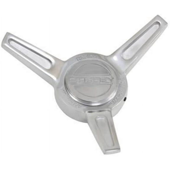 American Racing Shelby Tri-Bar Polished Spinner Wheel Center Hub Cap for AR427