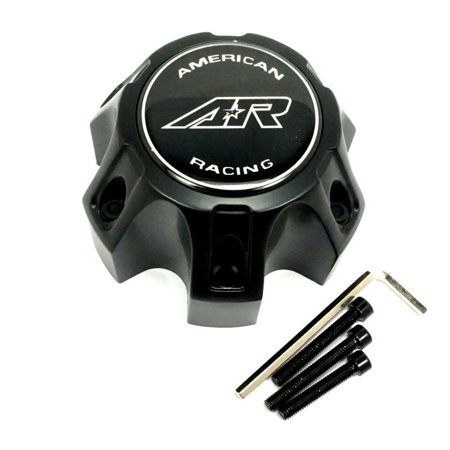 American Racing Satin Black Wheel Center Hub Cap 6 Lug 6x4.5