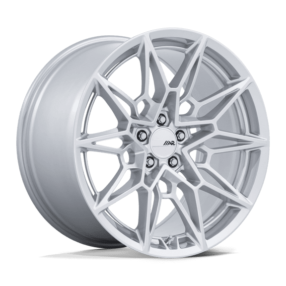 American Racing - Stampede - 20in, Flow Formed Aluminum, Gloss Silver, 20X10, 5X4.5, 35mm, 194933443239, SAEJ2530