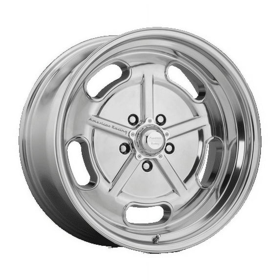 American Racing Vintage Aluminum Rim VN511 SALT FLAT 17X7in Polished Finish, VN51177034100