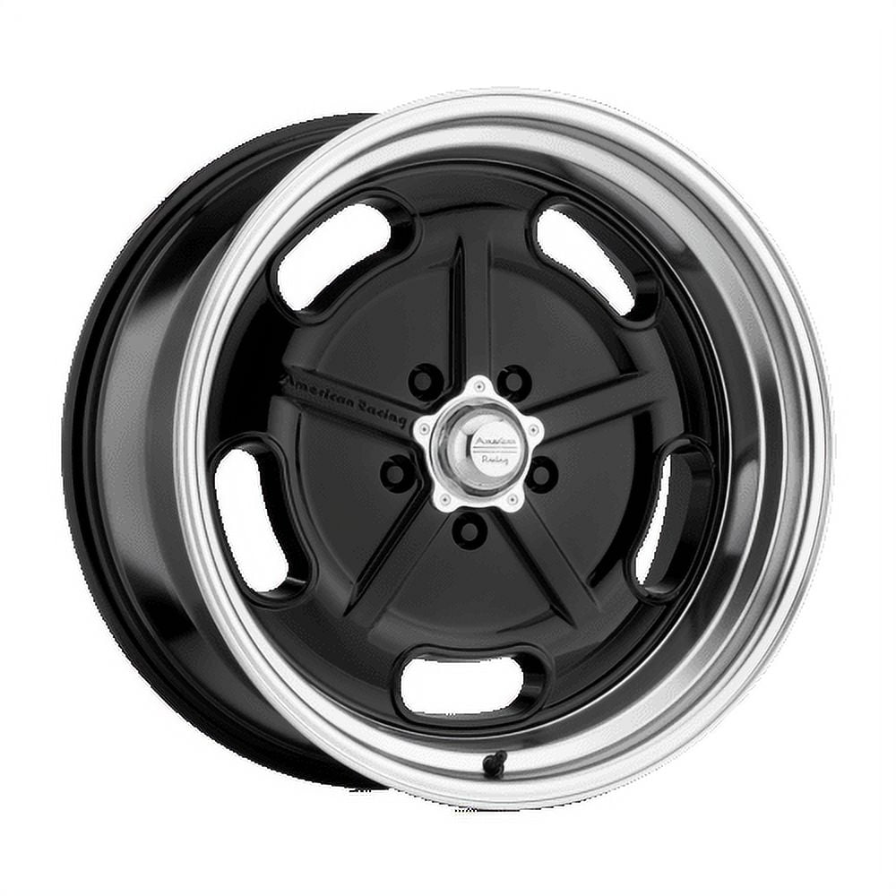 American Racing Vintage Aluminum Rim VN511 SALT FLAT 17X8in Gloss Black ...