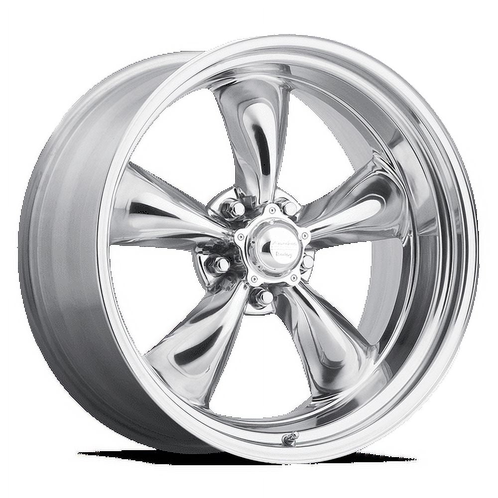 American Racing Vintage Aluminum Rim VN515 TORQ THRUST II 1 PC 15X4in Polished Finish, VN5155465