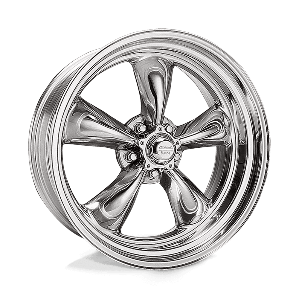 American Racing Vintage Cast Aluminum Wheel VN505 15x4 5x4.5 POLISHED -25mm, VN5055465