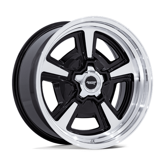 American Racing Vintage Cast Aluminum Wheel VN517 18x8 5x5.0 G-BLK-MC-DL 0mm, VN517BD18805000