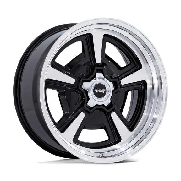 American Racing Vintage Cast Aluminum Wheel VN517 20x8.5 5x5.5 G-BLK-MC-DL 6mm, VN517BD20858506