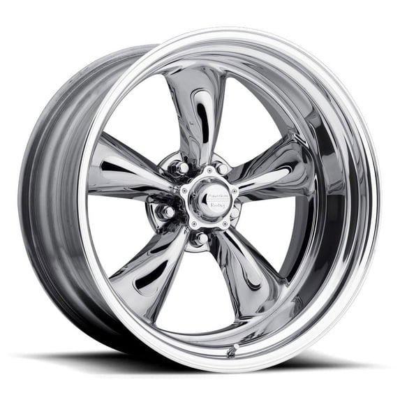 American Racing Vintage VN405 TORQ THRUST II CUSTOM 16X9.5 BLANK XX POLISHED Wheel Rim (QTY: 1)
