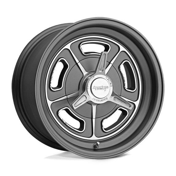 American Racing Vintage Vn502 15X5 5X114.3 -12Et 76.5Cb Mag Gray Wheel