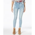 thumbnail image 1 of American Rag Juniors Cotton Ripped Skinny Jeans Light Denim 3, 1 of 1