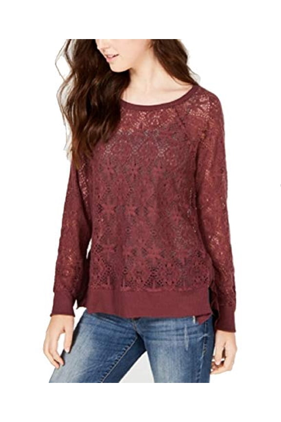Juniors' Crocheted Top (Wine Tasting, L)