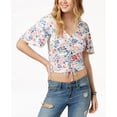 thumbnail image 1 of American Rag Juniors Kimono Crop Top Egret 2XL, 1 of 1