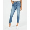 thumbnail image 1 of American Rag Juniors' Mid-Rise Razor Raw-Hem Skinny Jeans (Cazadero, 9), 1 of 1