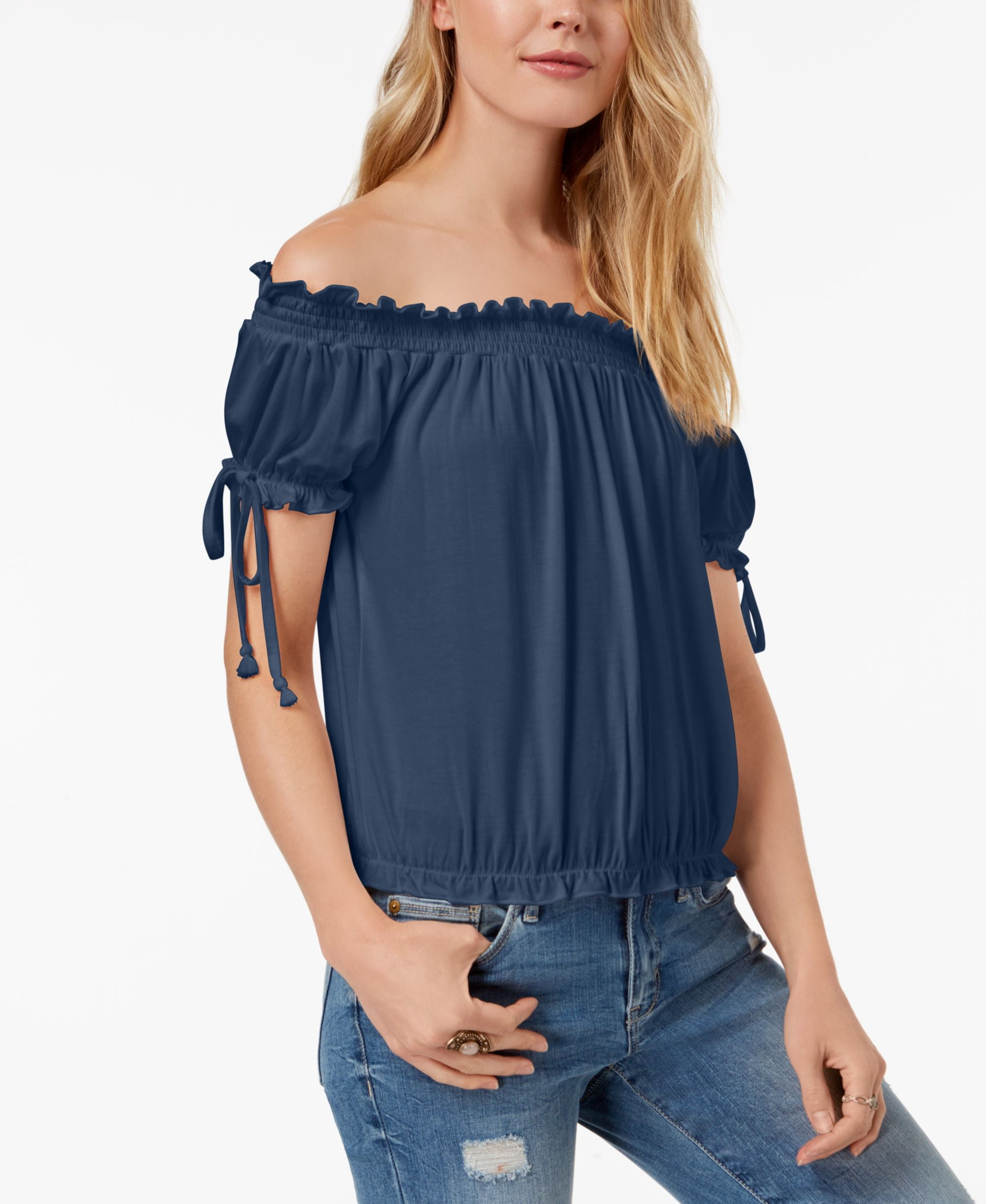 Shop Denim Off the Shoulder Tops and Stylish Women's Clothing