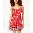 thumbnail image 1 of American Rag Juniors Printed Slip Dress Tropical Punch M, 1 of 1