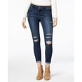 thumbnail image 1 of American Rag Juniors Ripped Cuffed Skinny Ankle Jeans Jerry 0, 1 of 1