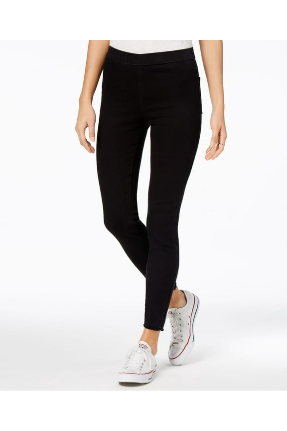 Juniors' Skinny Jeggings (Black, 5)