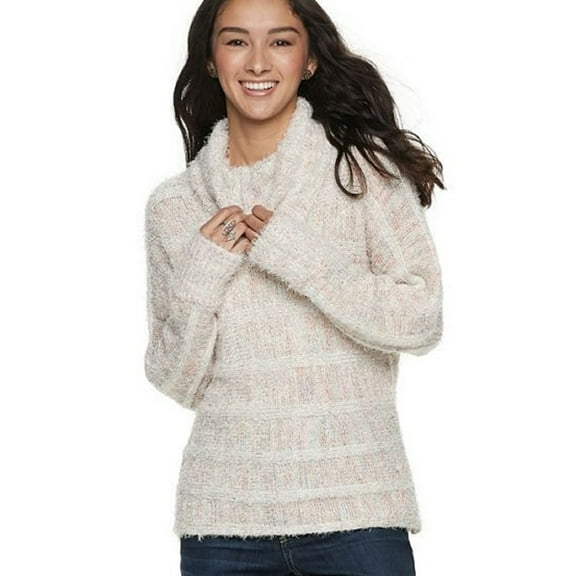 American Rag Juniors' Turtleneck Sweater White Size X-Small