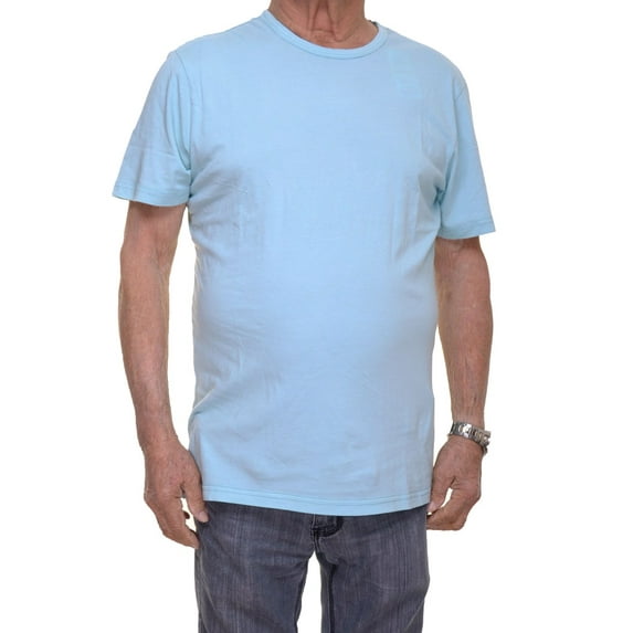 American Rag Men's Garment-Dyed Cotton T-Shirts, Created for Macy's Angel Blue,M
