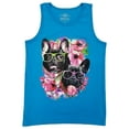 thumbnail image 1 of American Rag Mens Blue Bulldog Sunglasses Tropical Tank Top Sleeveless Shirt L, 1 of 1