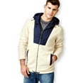 thumbnail image 1 of American Rag Mens Fuzzy Feeling Fleece Jacket, Beige, XX-Large, 1 of 2
