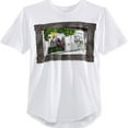 thumbnail image 1 of American Rag Mens Jungle Subway Graphic T-Shirt, White, Medium, 1 of 5