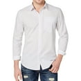 thumbnail image 1 of American Rag Mens Lawrence Button Up Shirt, White, XX-Large, 1 of 2