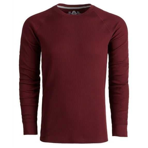 American Rag Mens Long-Sleeve Thermal Basic T-Shirt, Red, X-Large