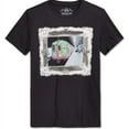thumbnail image 1 of American Rag Mens Subway Station Graphic T-Shirt, Black, Small, 1 of 2