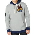 thumbnail image 1 of American Rag Mens Varsity Hoodie Sweatshirt, Grey, Large, 1 of 1