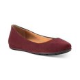 thumbnail image 1 of American Rag Women Ballet Flats Ellie Purple Plum Faux Leather Suede Shoes 8 W, 1 of 7